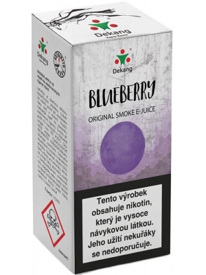 Borůvka / Blueberry - E-liquid náplň DEKANG - 10ml - 16 mg