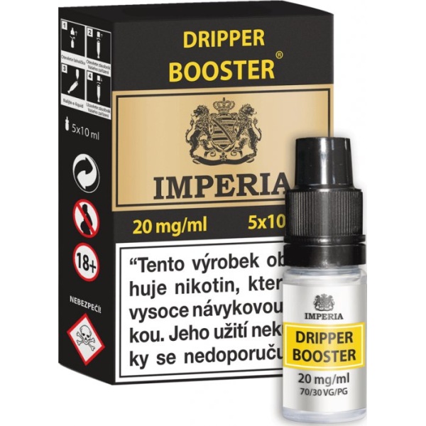 Dripper Booster IMPERIA 5x10ml PG30-VG70 - 20mg