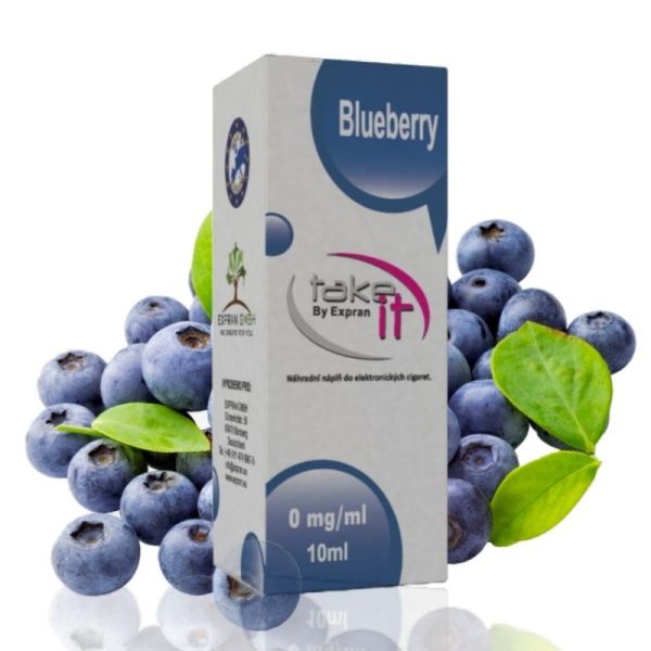 EXPRAN GmbH 10 ml Take It - Blueberry - 0mg