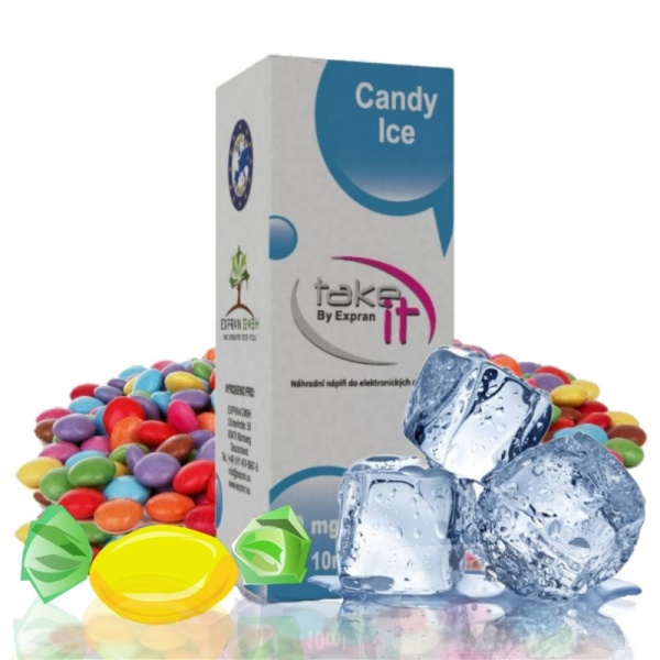 EXPRAN GmbH 10 ml Take It - Candy Ice - 0mg