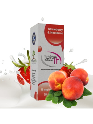 EXPRAN GmbH 10 ml Take It - Strawberry & Nectarine - 3mg