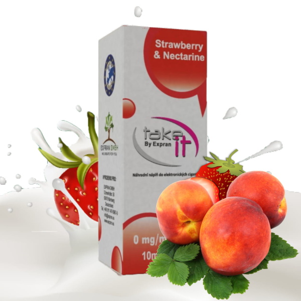 EXPRAN GmbH 10 ml Take It - Strawberry & Nectarine - 3mg