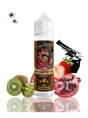 EXPRAN GmbH Příchuť Bandidos - Kiwi Strawberry Pomegranate (Shake & Vape)