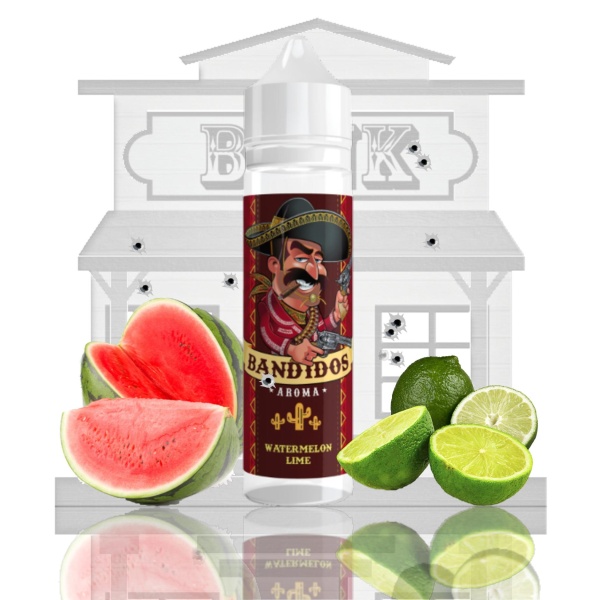 EXPRAN GmbH Příchuť Bandidos - Watermelon Lime (Shake & Vape)