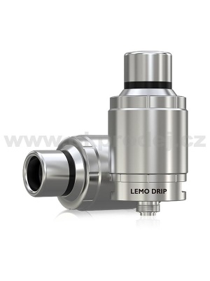 Eleaf Lemo Drip RDA atomizér - Stříbrná