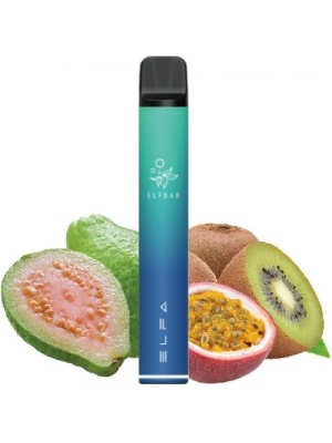 Elf Bar ELFA Kiwi Passion Fruit Guava až 600 potáhnutí 500mAh 20mg 1 ks