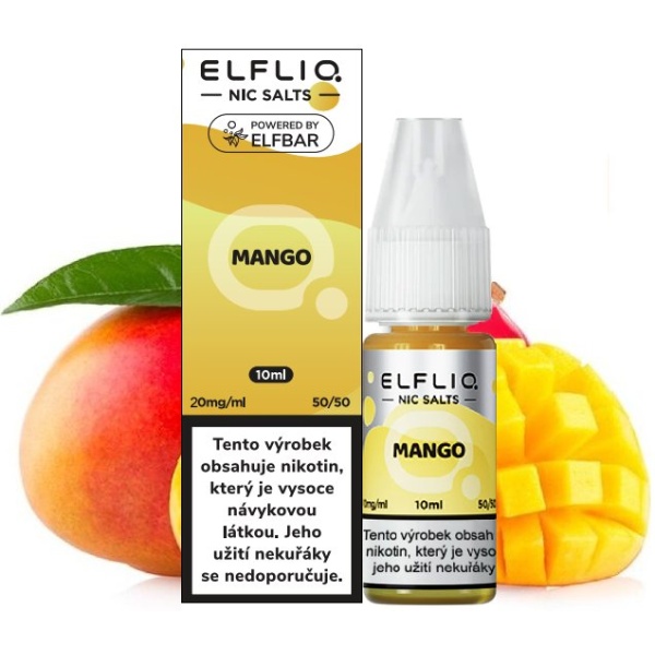 Elf Bar Liquid ELFLIQ Nic SALT Mango 10ml - 20mg