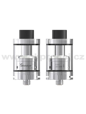 IJOY Tornado Nano - Chip hlava a RTA - Stříbrná