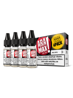 Liquid ARAMAX 4Pack Max Apple 4x10ml - 3 mg