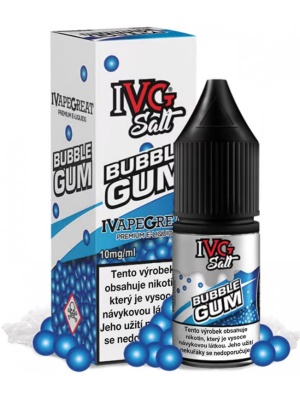 Liquid IVG SALT Bubblegum 10ml - 10mg