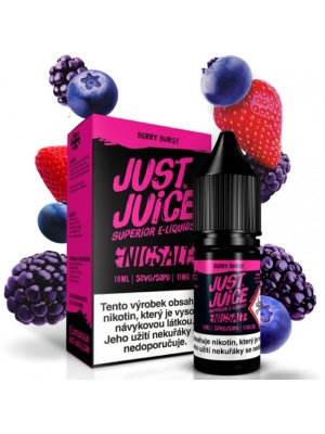 Liquid Just Juice SALT Berry Burst 10ml - 11mg