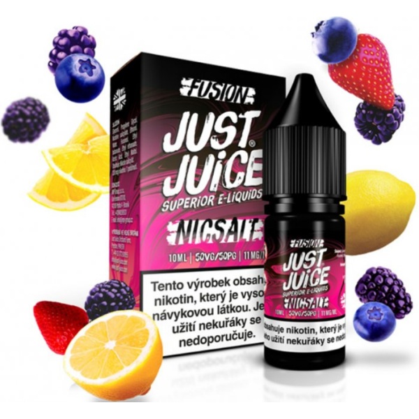 Liquid Just Juice SALT Fusion Berry Burst & Lemonade 10ml - 20mg