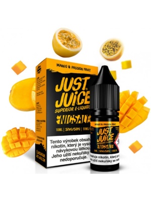 Liquid Just Juice SALT Mango & Passion Fruit 10ml - 11mg