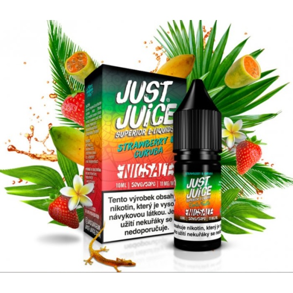 Liquid Just Juice SALT Strawberry & Curuba 10ml - 20mg