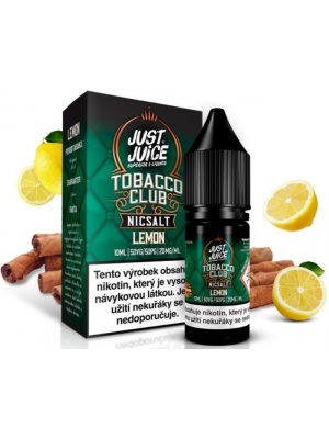 Liquid Just Juice SALT Tobacco Lemon 10ml - 20mg