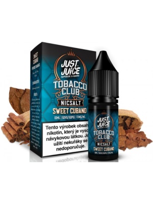 Liquid Just Juice SALT Tobacco Sweet Cubano 10ml - 11mg