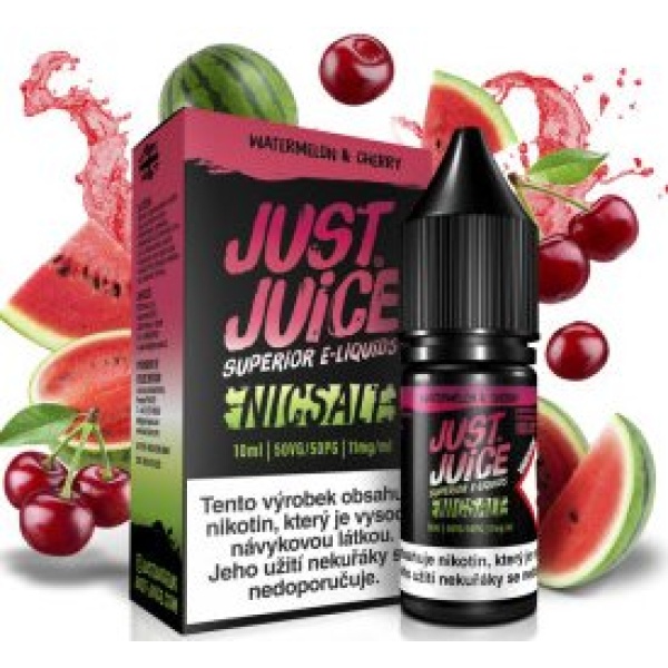 Liquid Just Juice SALT Watermelon & Cherry 10ml - 20mg