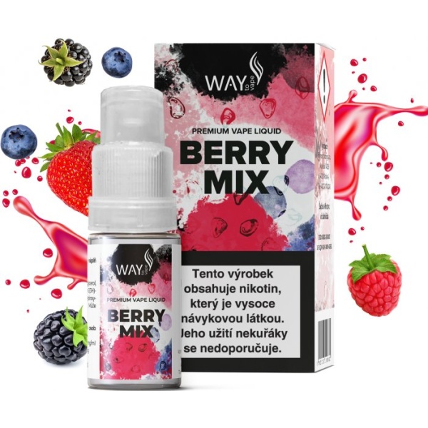 Liquid WAY to Vape Berry Mix 10ml - 6mg