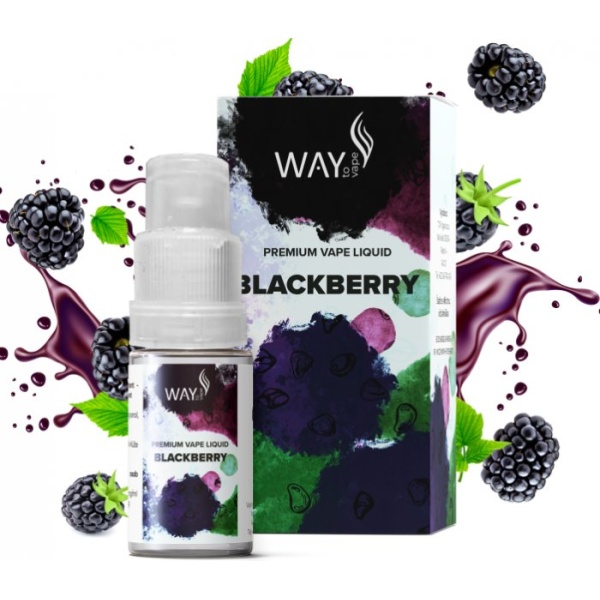 Liquid WAY to Vape Blackberry 10ml - 0mg