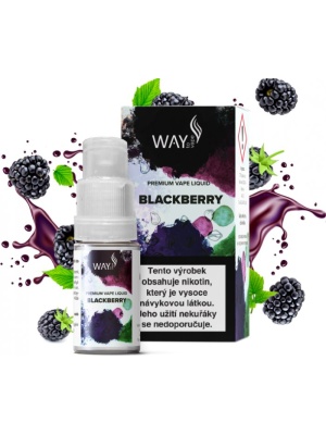 Liquid WAY to Vape Blackberry 10ml - 12mg