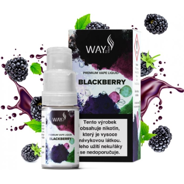 Liquid WAY to Vape Blackberry 10ml - 6mg