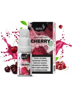 Liquid WAY to Vape Cherry 10ml - 6mg