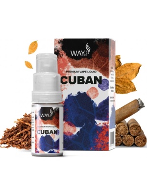 Liquid WAY to Vape Cuban 10ml - 0mg