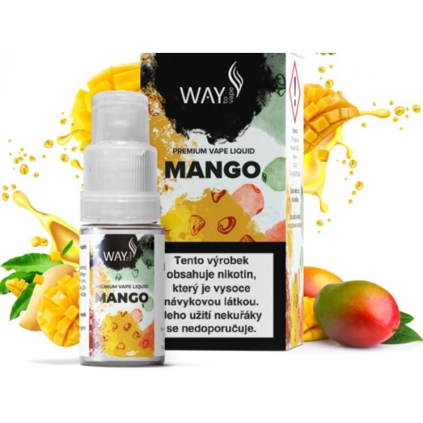 Liquid WAY to Vape Mango 10ml - 12mg