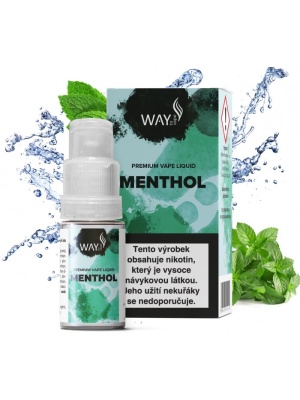 Liquid WAY to Vape Menthol 10ml - 12mg