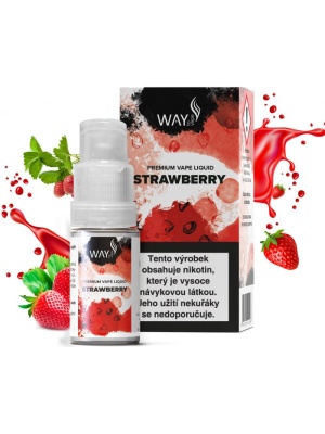 Liquid WAY to Vape Strawberry 10ml - 12mg