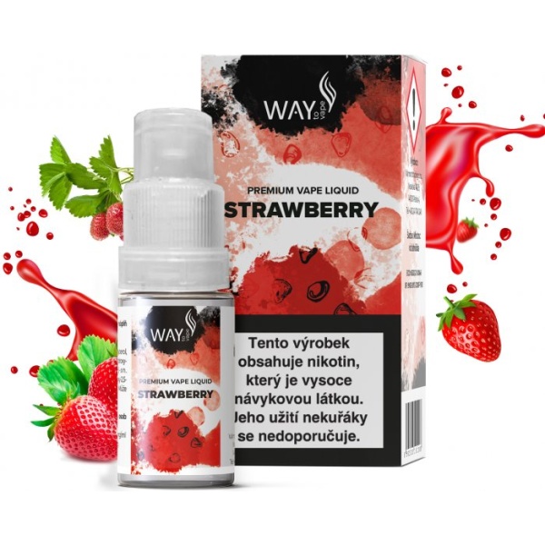 Liquid WAY to Vape Strawberry 10ml - 12mg