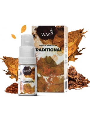 Liquid WAY to Vape Traditional 10ml - 0mg