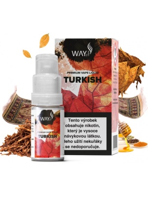 Liquid WAY to Vape Turkish 10ml - 18mg