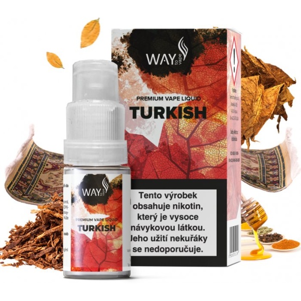 Liquid WAY to Vape Turkish 10ml - 6mg