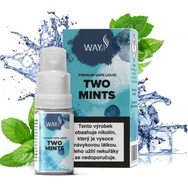 Liquid WAY to Vape Two Mints 10ml - 6mg