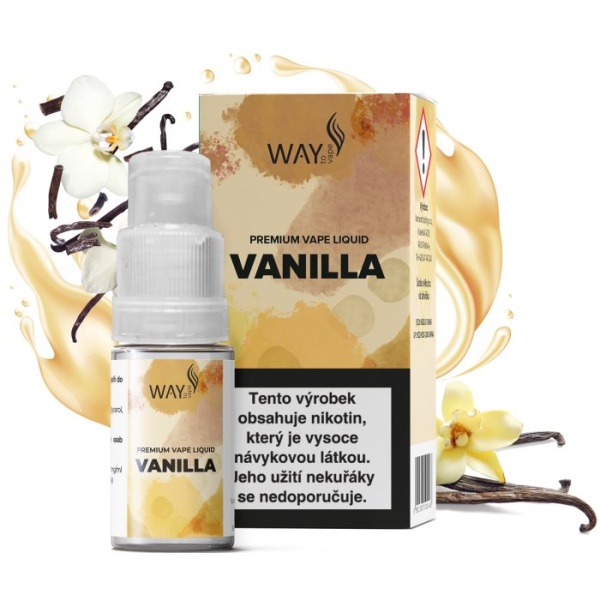 Liquid WAY to Vape Vanilla 10ml - 12mg