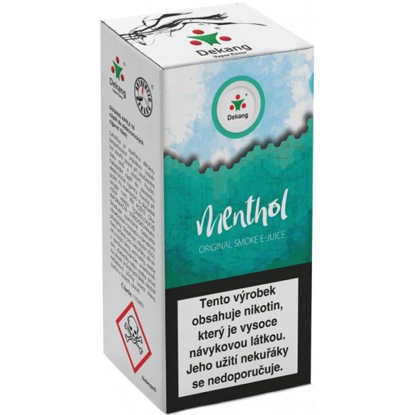 Mentol / Menthol - E-liquid náplň DEKANG - 10ml - 11 mg