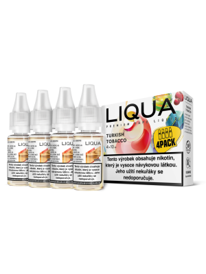 RITCHY Turkish tobacco 4x10ml  (Turecký tabák) - Liquid LIQUA Elements 4Pack - 3 mg