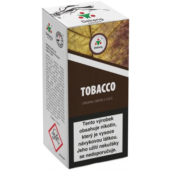 Tabák / Tobacco - E-liquid náplň DEKANG - 10ml - 16 mg