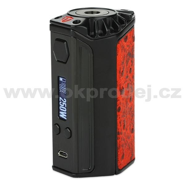 Think Vape Finder 250W TC Mód s DNA250 čipem - Černo-červená