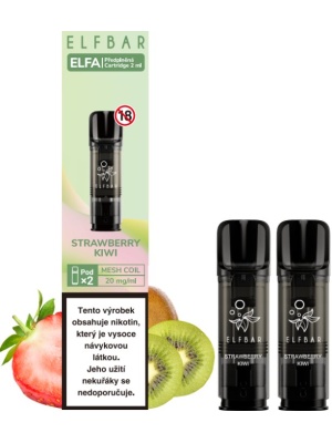 Elf Bar ELFA Pods cartridge 2Pack Strawberry Kiwi 20mg