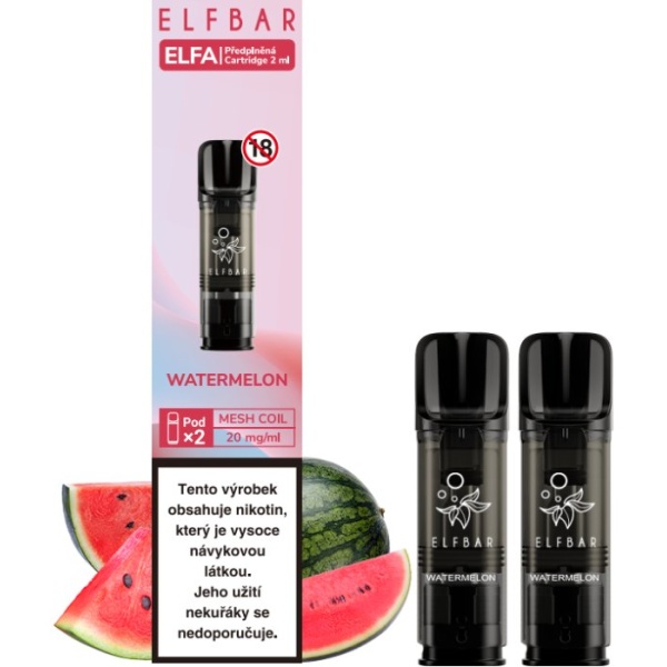 Elf Bar ELFA Pods cartridge 2Pack Watermelon 20mg