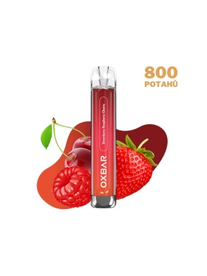 OXVA OXBAR C800 STRAWBERRY RASPBERRY CHERRY vapo