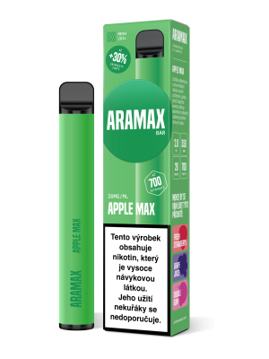 Aramax Bar 700 vapo Apple MAX 550mAh 2ml 20mg 1 ks