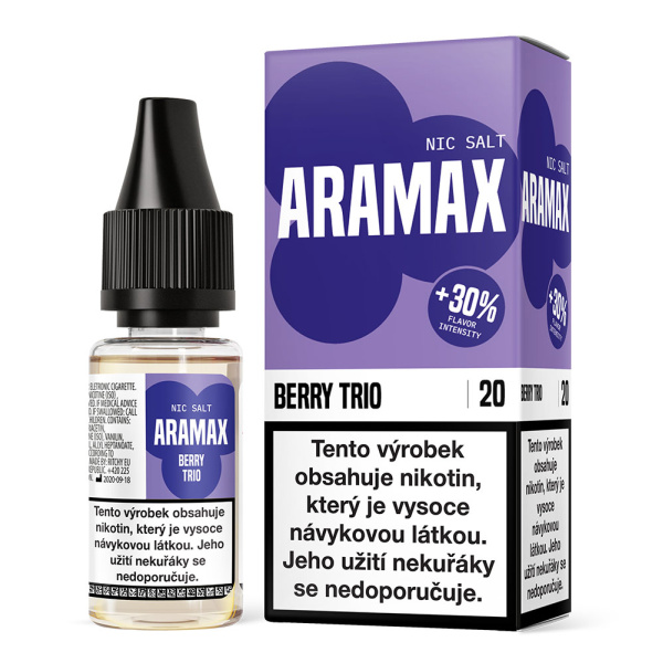 Liquid Aramax Nic Salt - Berry Trio 10ml