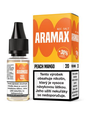 Liquid Aramax Nic Salt - Peach Mango 10ml