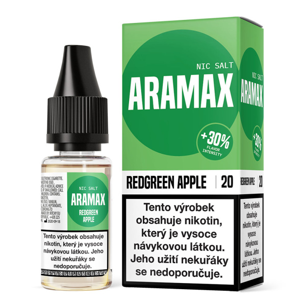 Liquid Aramax Nic Salt - RedGreen Apple 10ml