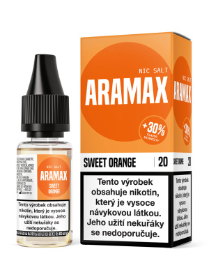 Liquid Aramax Nic Salt - Sweet Orange 10ml