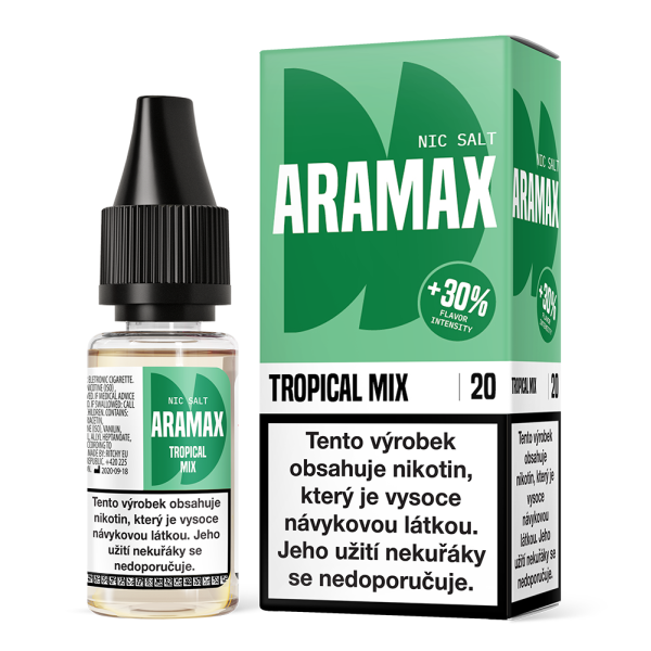 Liquid Aramax Nic Salt - Tropical Mix 10ml