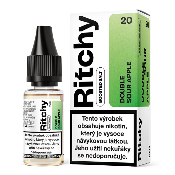 Liquid Ritchy Nic Salt - Double Sour Apple 10ml